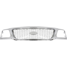 1999–2003 Ford F-150 / F-250 Super Duty Grille Chrome Plastic | OEM Fit