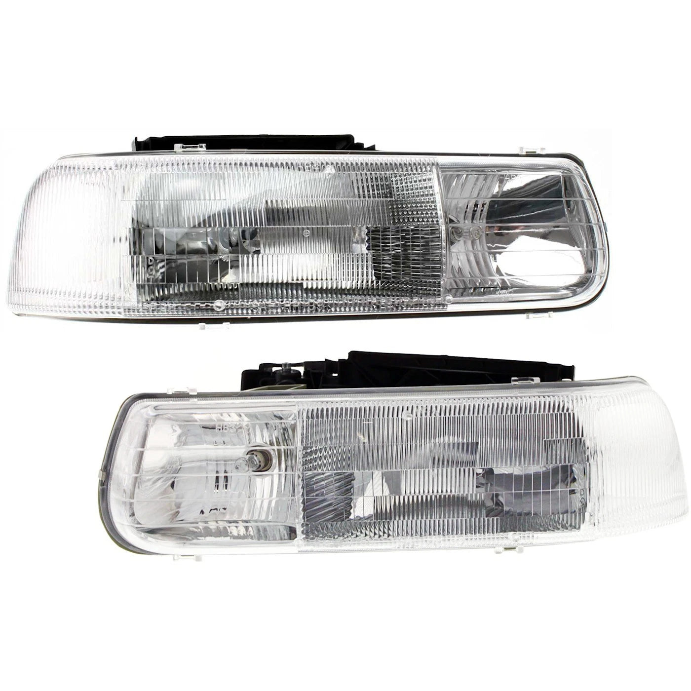 1999–2002 Chevrolet Silverado 1500 Headlight Set Base / LS / LT / WT Halogen | OEM Fit