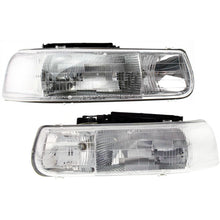 Load image into Gallery viewer, 1999–2002 Chevrolet Silverado 1500 Headlight Set Base / LS / LT / WT Halogen | OEM Fit