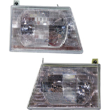 Load image into Gallery viewer, 1992–1996 Ford E-350 Econoline Headlight Set Left and Right Side Halogen w/ Bulb(s) | OEM Fit