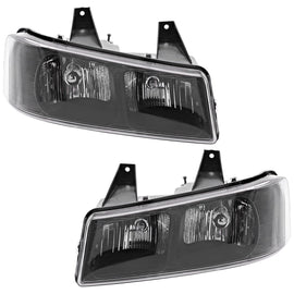 2003–2021 Chevrolet Express 2500 / Express 3500 Headlight Set Left and Right Side w/ Bulb(s) | OEM Fit