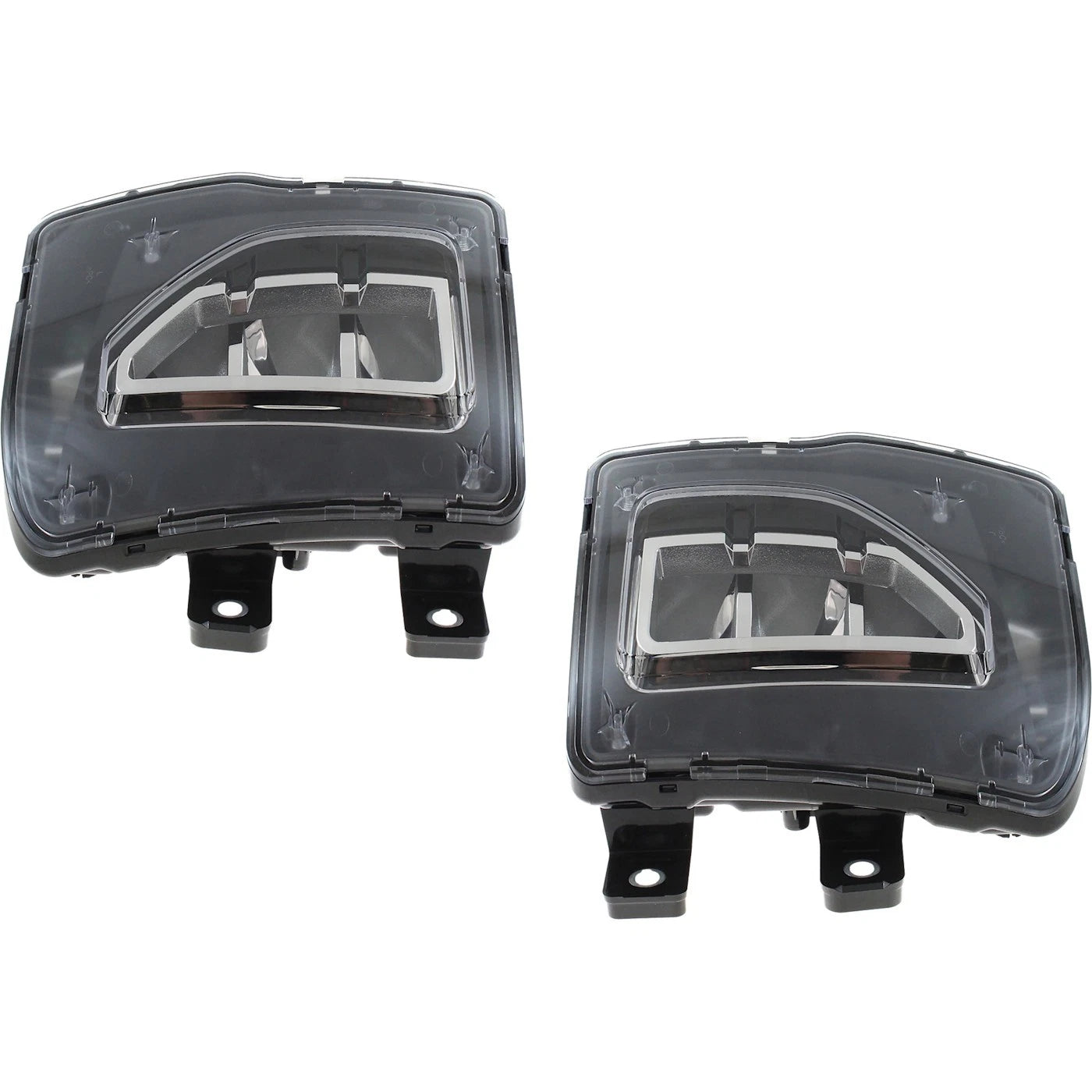 2016–2018 Chevrolet Silverado 1500 LED Fog Light Set Left and Right Side w/ Bulb(s) | OEM Fit