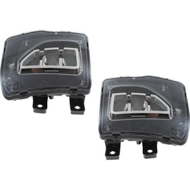 2016–2018 Chevrolet Silverado 1500 LED Fog Light Set Left and Right Side w/ Bulb(s) | OEM Fit