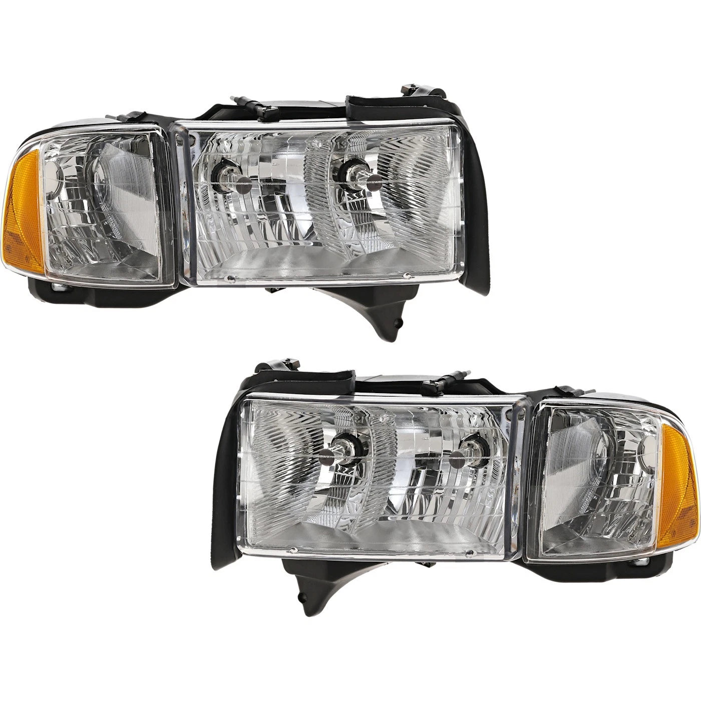 1999–2002 Dodge Ram 1500 / 2500 / 3500 Headlight Set Left and Right Side w/ Sport Package | OEM Fit
