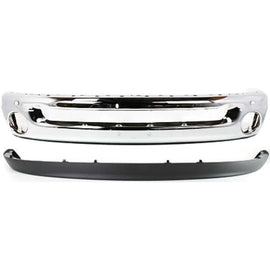 2002–2008 Dodge Ram 1500 / 2002–2009 Ram 2500 / 2003–2009 Ram 3500 Front Bumper Kit Chrome | OEM Fit