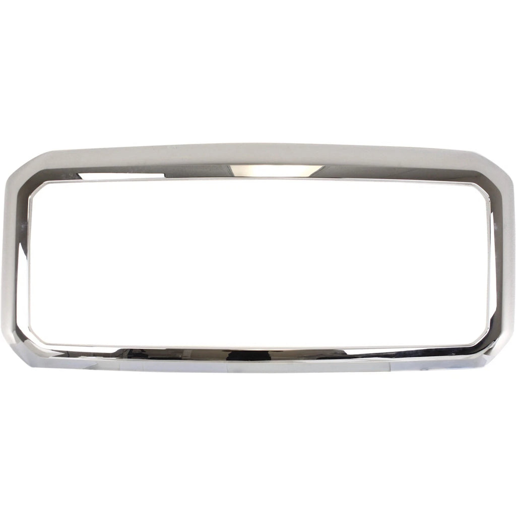 2011–2016 Ford F-250 / F-350 Super Duty Grille Shell — Chrome Plastic | OEM Fit