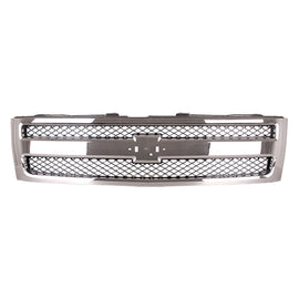 2007–2013 Chevrolet Silverado 1500 Grille  Chrome Shell with Black Insert | OEM Fit