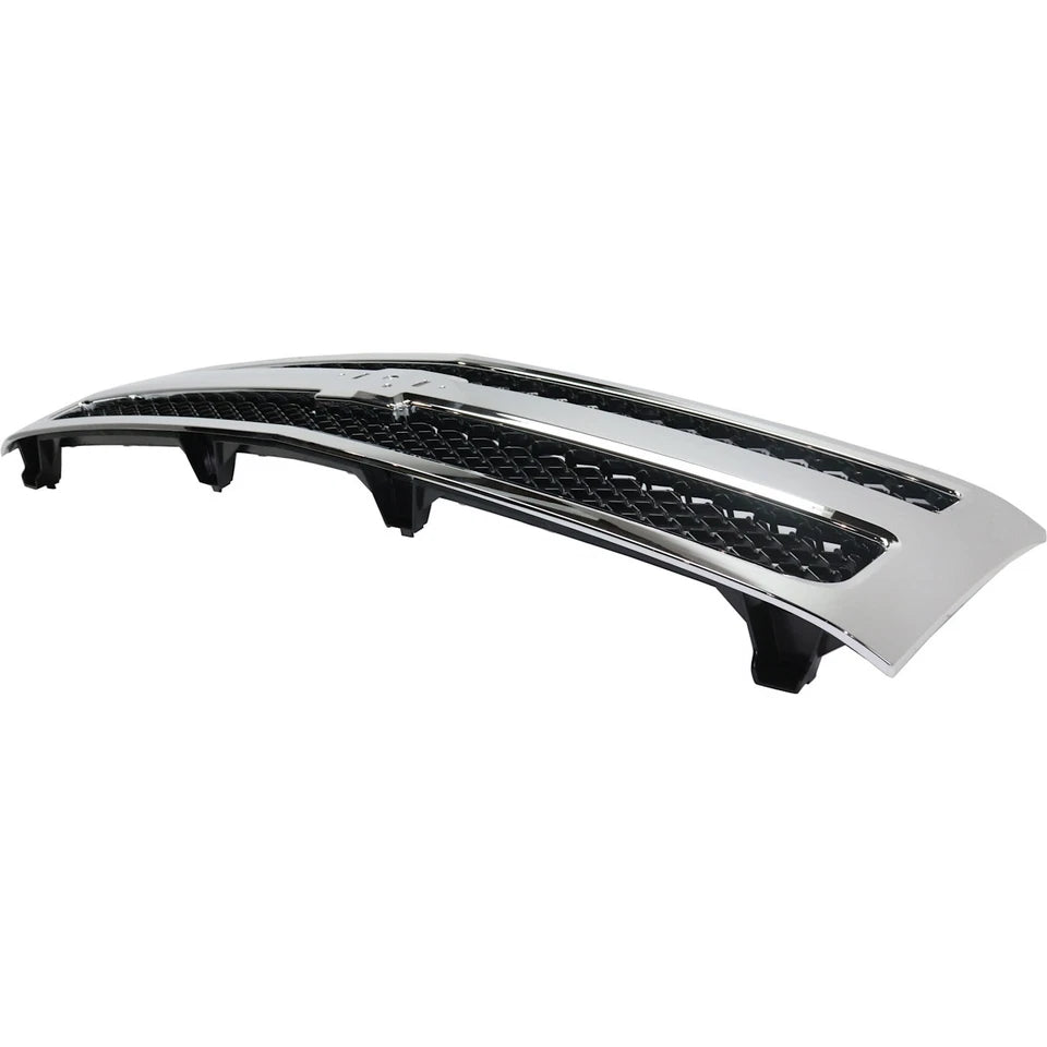 2007–2013 Chevrolet Silverado 1500 Grille  Chrome Shell with Black Insert | OEM Fit