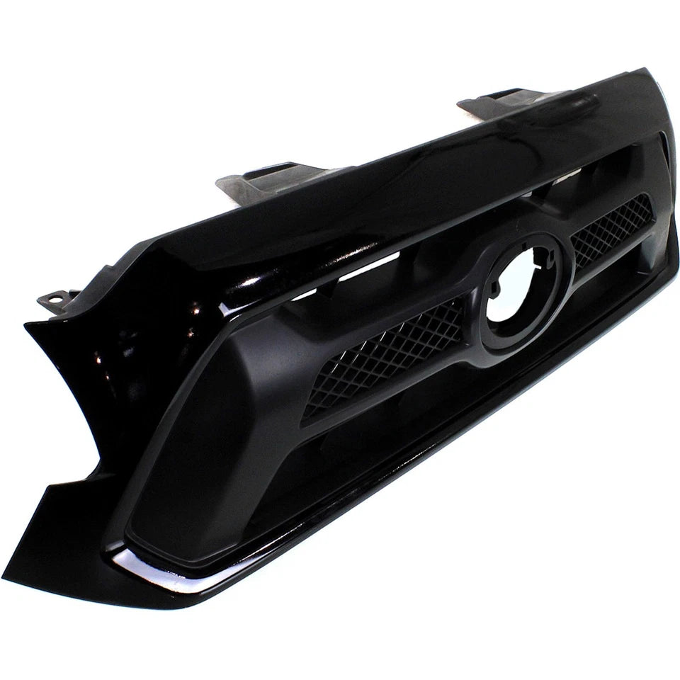 2012–2015 Toyota Tacoma Front Grille Black Plastic | OEM Fit