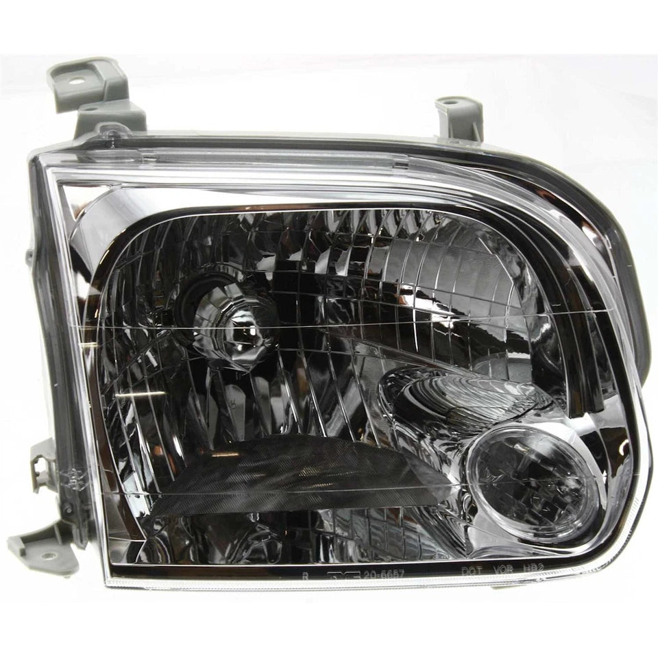 2005–2006 Toyota Tundra Headlight and Turn Signal Set Left and Right Side Halogen for Crew Cab | OEM Fit