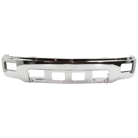 2014–2015 Chevrolet Silverado 1500 Front Bumper 1-Piece w/ Fog Lamps Chrome | OEM Fit