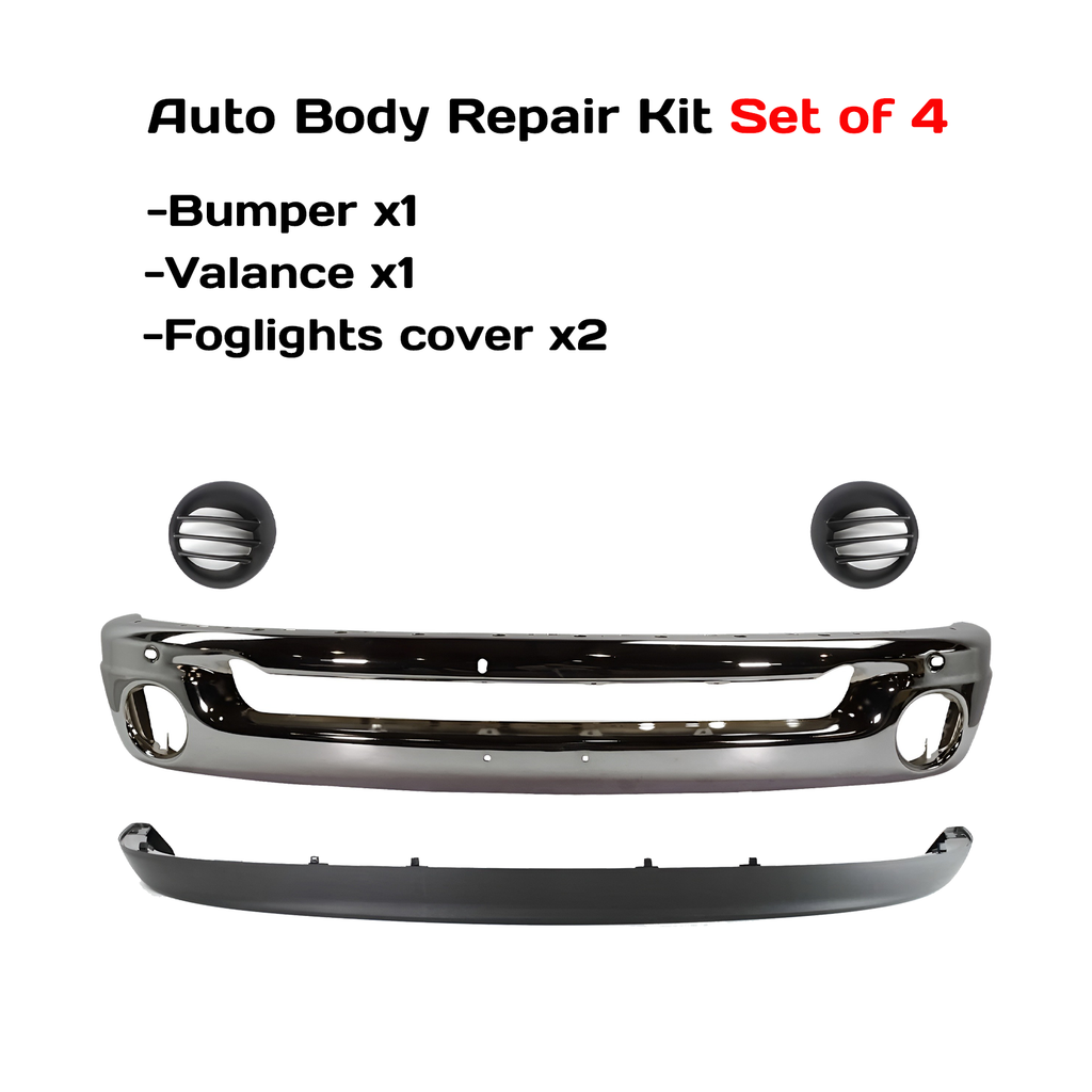 2002–2008 Dodge Ram 1500 / 2500 / 3500 Front Bumper Face Bar | OEM Fit