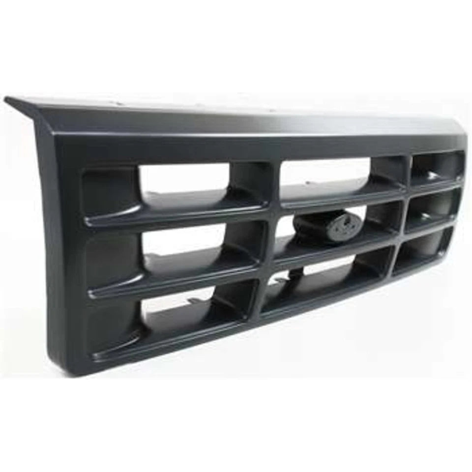 1992-1996 Ford F-150  Grille  Gray Shell & Insert Plastic Grille | OEM Fit