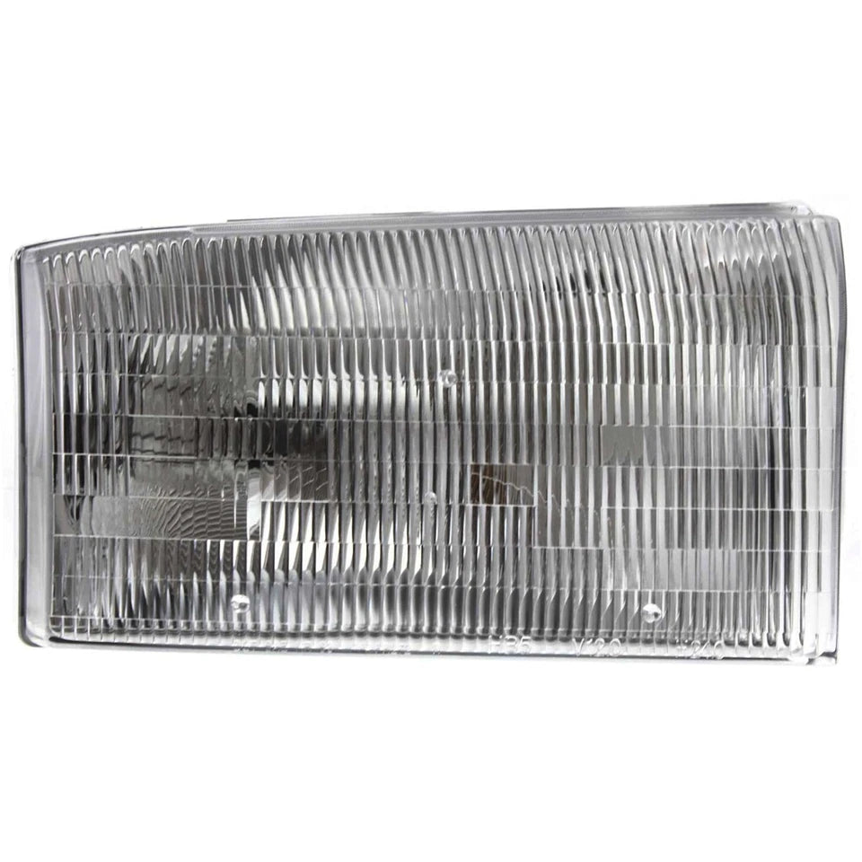 1999–2004 Ford F-250 Super Duty Headlight Set Left and Right Side Halogen Composite Type | OEM Fit