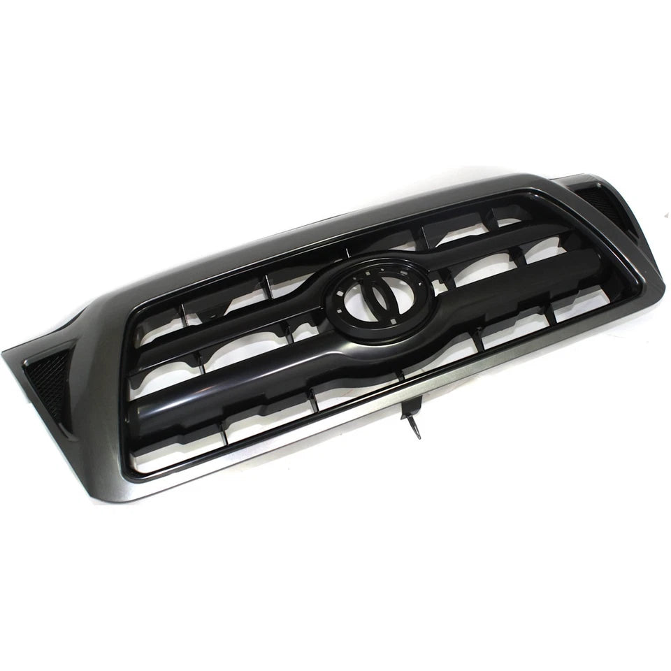 2005–2011 Toyota Tacoma  Grille  Black Shell Plastic  | OEM Fit