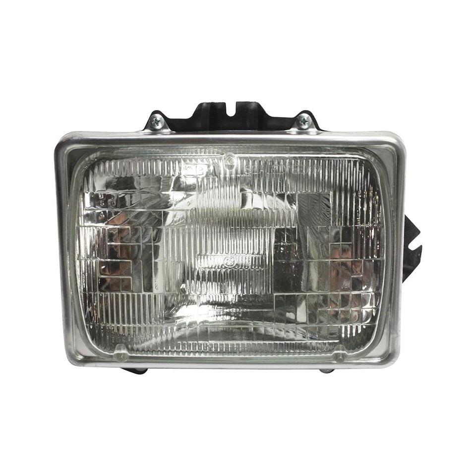 1999–2007 Ford F-250 Super Duty Headlight Set Left and Right Side Halogen w/ Bulb(s) (2-Piece Set) | OEM Fit