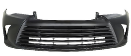 2015-2017 Toyota Camry Front Bumper Cover Primed & Bumper Grille Black Kit | OEM Fit