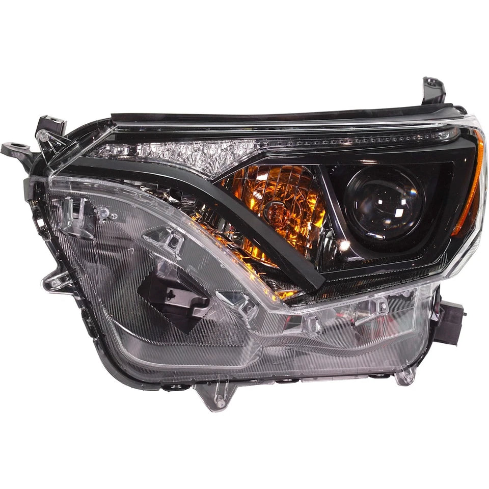 2016–2018 Toyota RAV4 Headlight Set Left and Right Side Clear Lens | OEM Fit