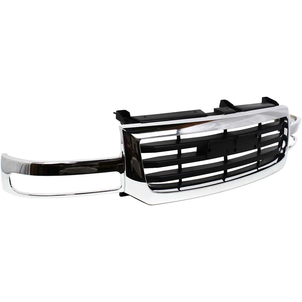 2003–2006 GMC Sierra 1500/2500  Grille Assembly Chrome | OEM Fit
