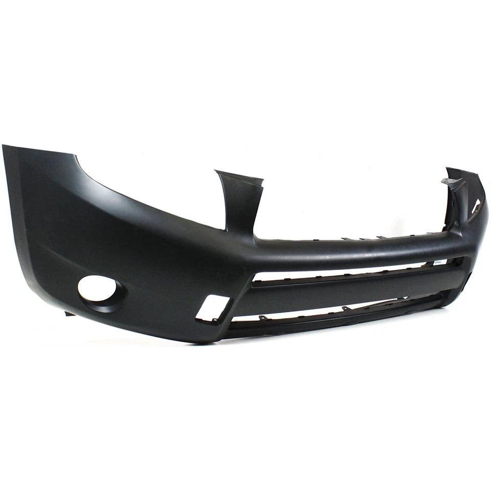 2006–2008 Toyota RAV4 Front Bumper Cover w/ Fog Light Holes Plastic Primed | OEM Fit