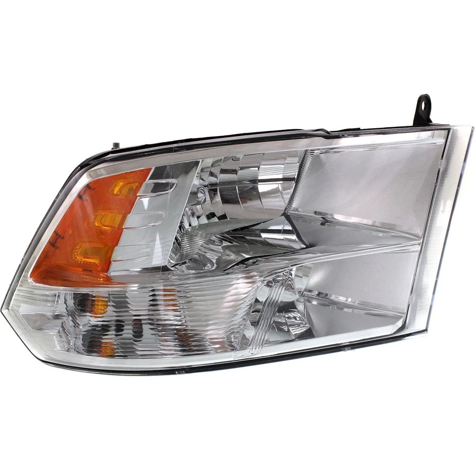 2013–2018 Ram 1500 / 2500 / 3500 Headlight Assembly Set  Chrome| OEM Fit