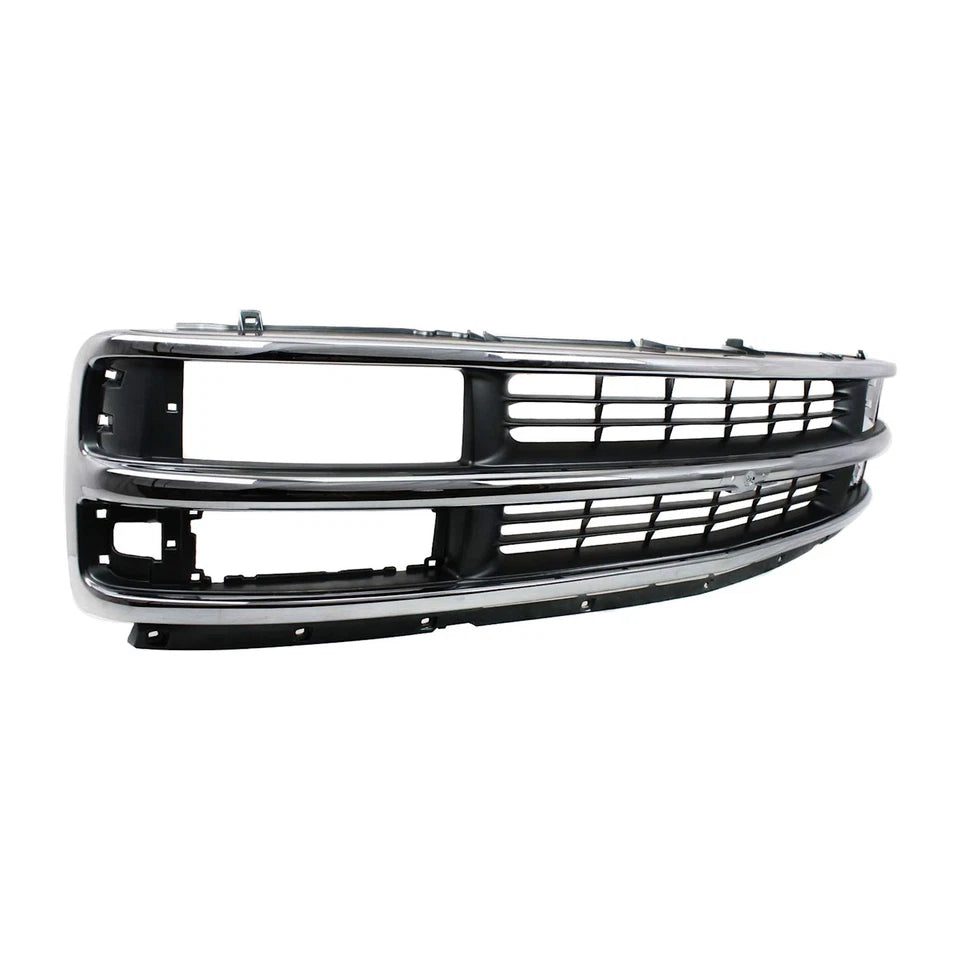 1996–2002 Chevrolet Express 1500 / Express 3500 Grille Assembly Chrome Shell | OEM Fit