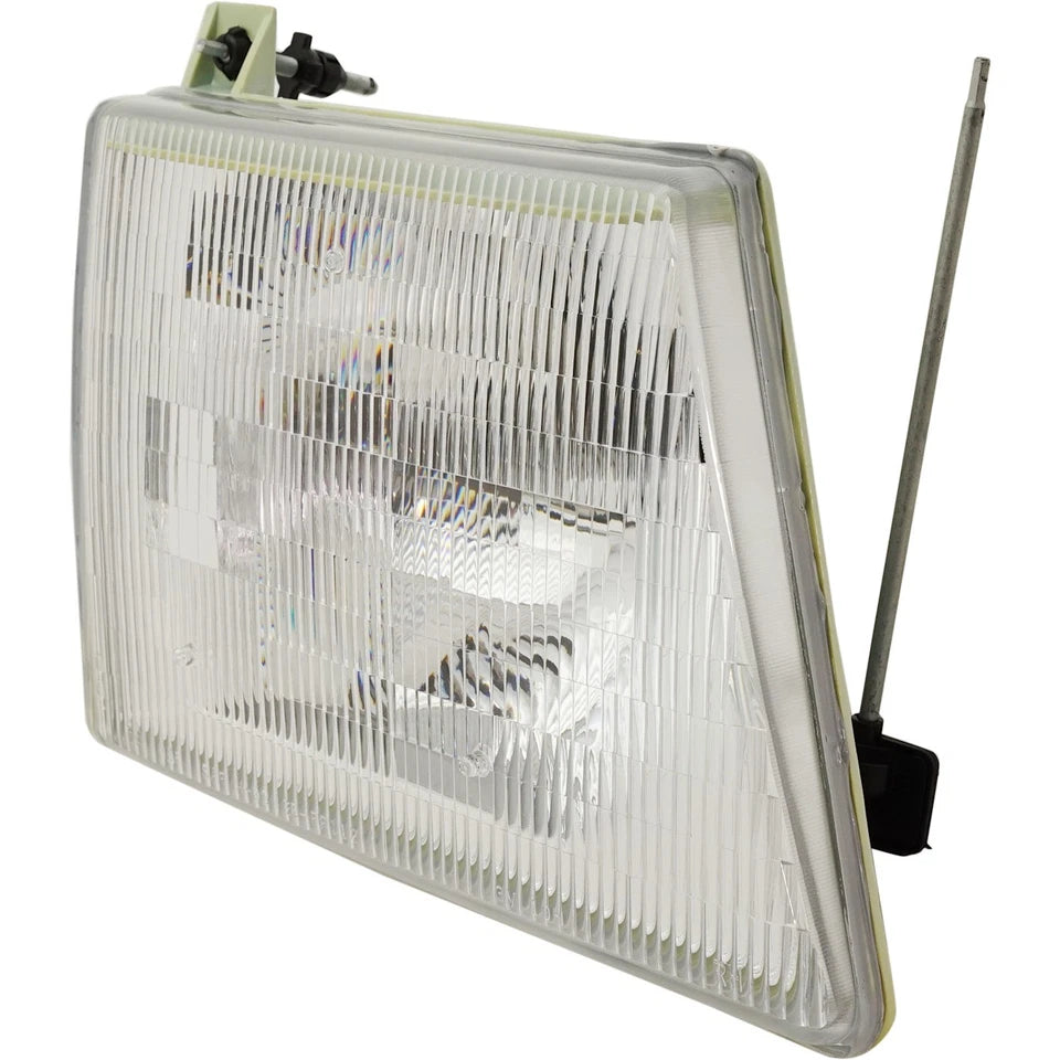 Headlights For 1999-2007 Ford E-350 Super Duty Driver & Passenger Side Halogen w/ Bulbs (Pair, Set of 2)