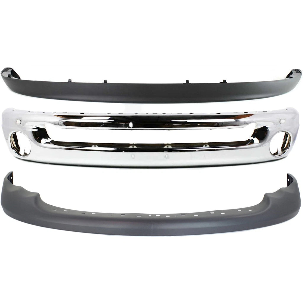 2003–2005 Dodge Ram 1500 / 2500 / 3500 Front Bumper Face Bar | OEM Fit