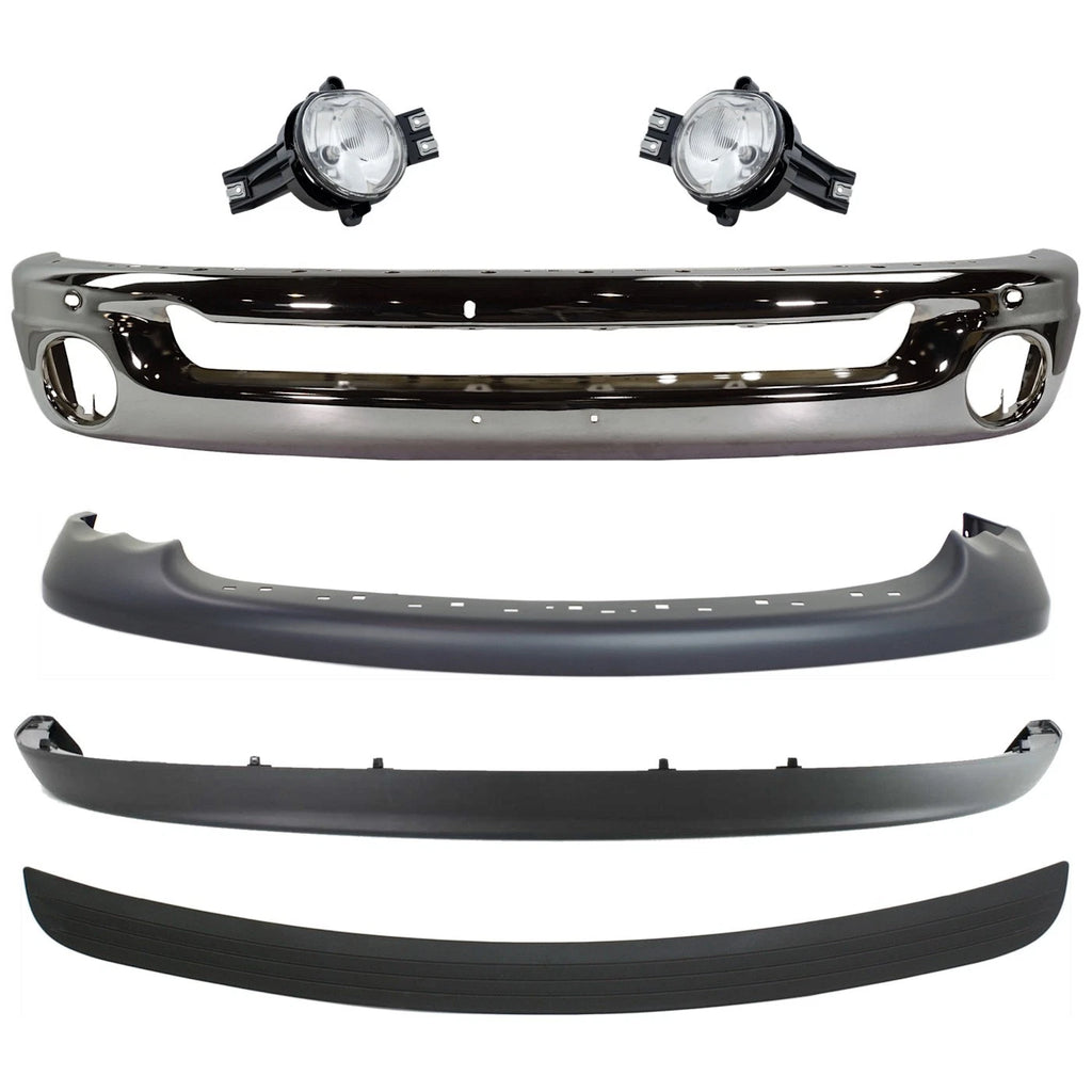 2003–2005 Dodge Ram 1500 / 2500 / 3500 Front Bumper Face Bar | OEM Fit