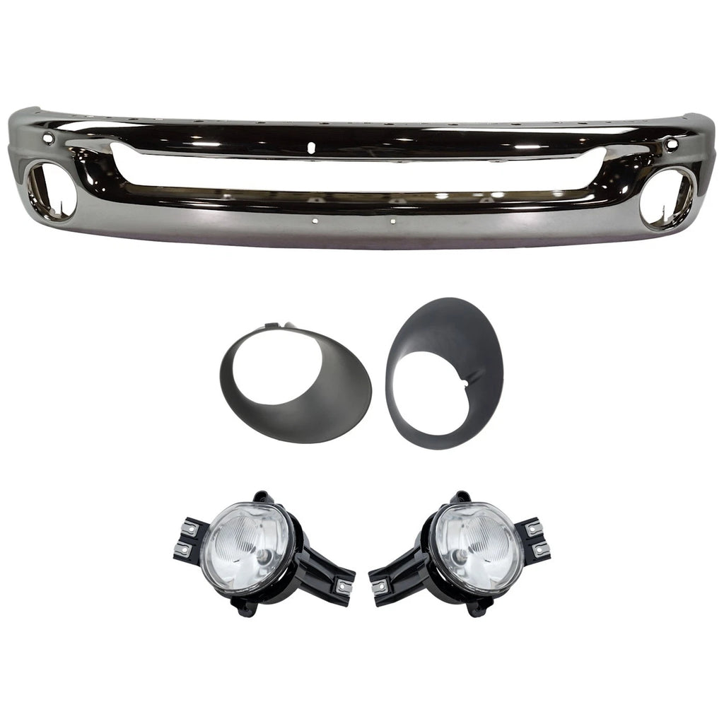 2002–2008 Dodge Ram 1500 / 2500 / 3500 Front Bumper Face Bar | OEM Fit