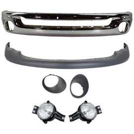 2002–2005 Dodge Ram 1500 / 2500 / 3500 Front Bumper Face Bar | OEM Fit