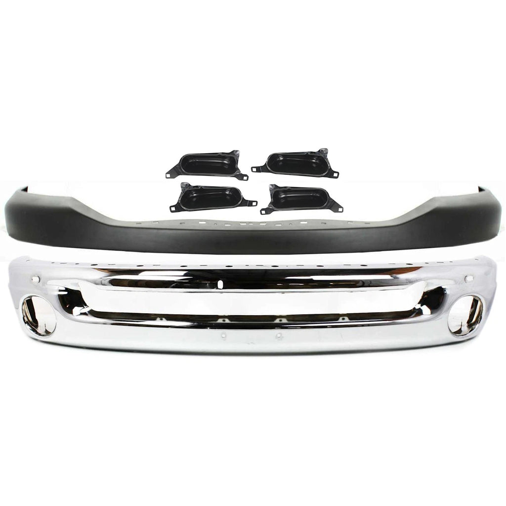 2006–2008 Dodge Ram 1500 Front Bumper Kit (Textured) with Bumper Trim Provision | OEM Fit