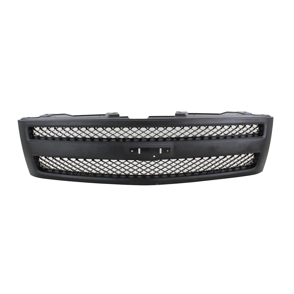 2007–2013 Chevrolet Silverado 1500 Grille Assembly Textured Black  | OEM Fit