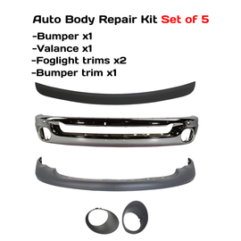 2002–2005 Dodge Ram 1500 / 2500 / 3500 Front Bumper Face Bar | OEM Fit