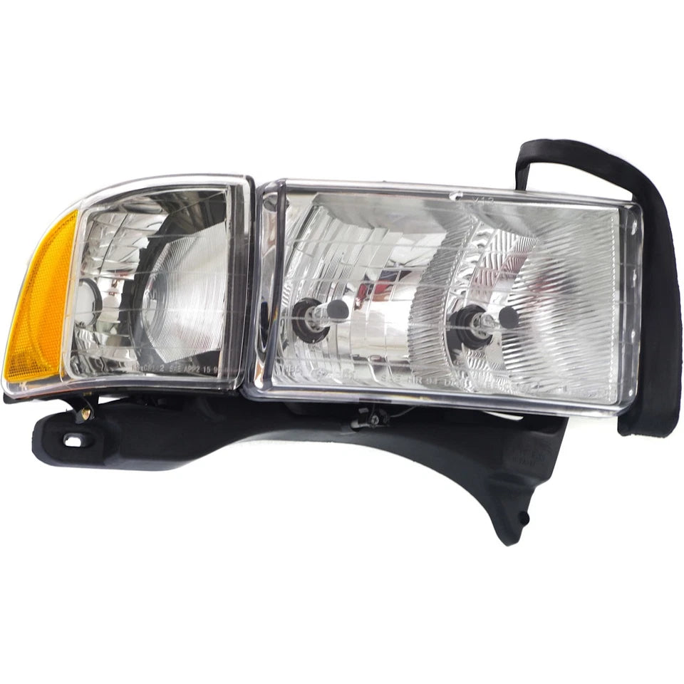 1999–2002 Dodge Ram 1500 / 2500 / 3500 Headlight Set Left and Right Side w/ Sport Package | OEM Fit