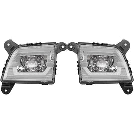 2019–2022 Chevy Silverado 1500 LED Fog Light Lamps Clear | OEM Fit