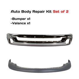 2002–2005 Dodge Ram 1500 / 2500 / 3500 Front Bumper Face Bar | OEM Fit