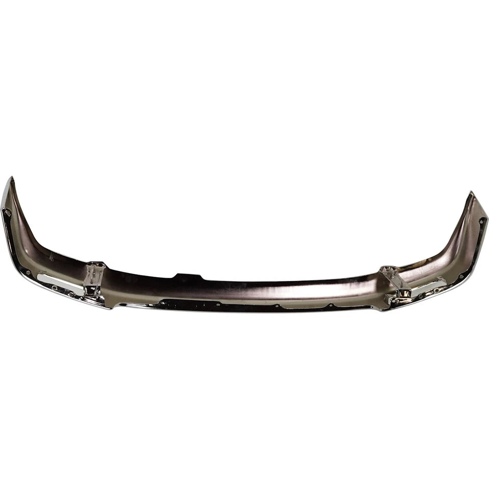 Front Bumper Face Bar For 1996-1998 Toyota 4Runner Base/SR5 Models Chrome Steel (1-Piece Set)