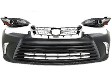 Load image into Gallery viewer, 2015-2017 Toyota Camry Front Bumper Cover Primed &amp; Headlights Assembly Kit | OEM Fit