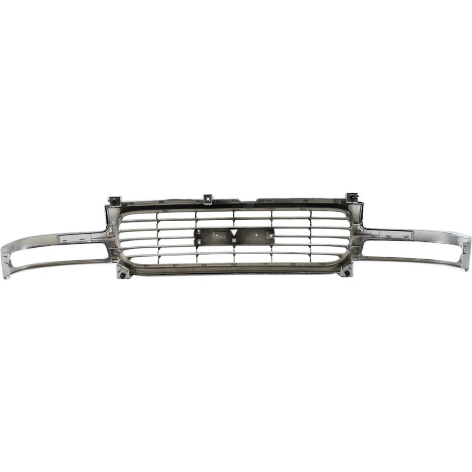 1999–2002 GMC Sierra 1500 Grille Assembly Chrome Shell and Insert | OEM Fit