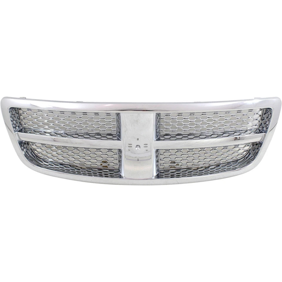2009–2012 Dodge Ram 1500 Front Grille Chrome Plastic | OEM Fit