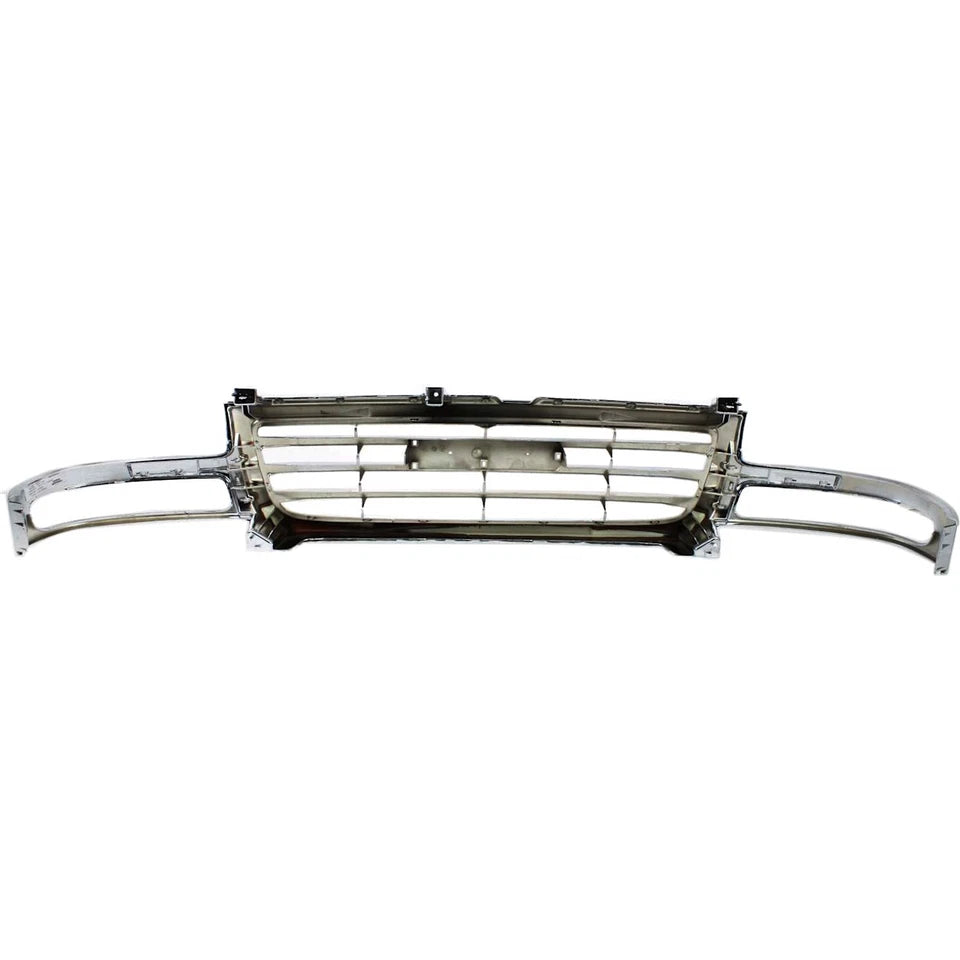 2003–2006 GMC Sierra 1500 Grille Assembly All Chrome w/ Emblem Provision | OEM Fit