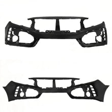 Load image into Gallery viewer, 2016–2021 Honda Civic Type R Style Front Bumper Cover Kit W/ Grille | OEM Fit