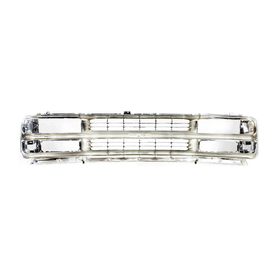 1996–2002 Chevrolet Express 1500 / Express 3500 Grille Assembly Chrome Shell | OEM Fit