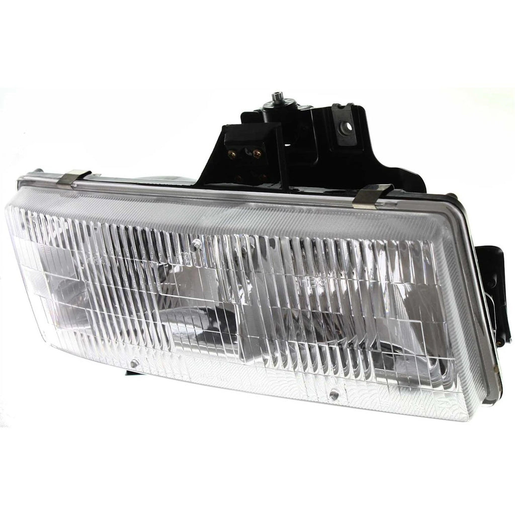 1996–2002 Chevrolet Express 3500 Halogen Headlight Set Left and Right Side w/ Bulb(s) (Pair) | OEM Fit