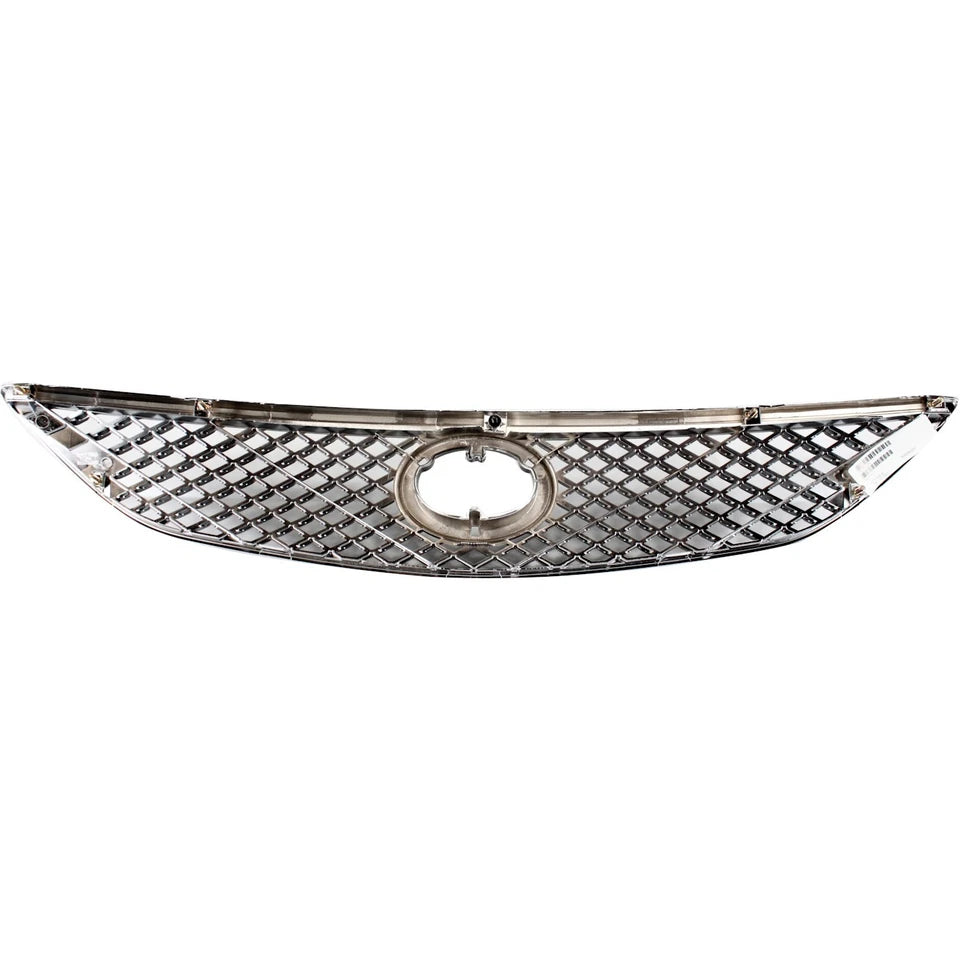 2005–2006 Toyota Camry Grille Chrome Shell w/ Gray Insert Plastic | OEM Fit