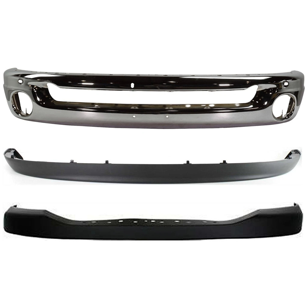 2006–2008 Dodge Ram 1500 / 2500 / 3500 Front Bumper Face Bar | OEM Fit