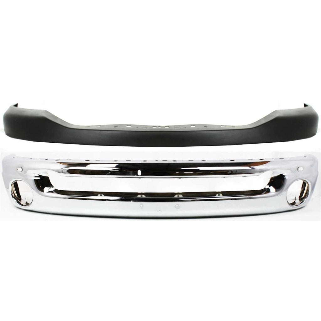 Dodge Front Bumper Cover Fascia Set of 2 55077762AA / 55077946AB | OEM Fit