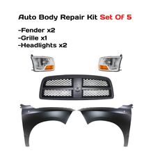 Load image into Gallery viewer, 2009–2012 Dodge Ram 1500 Front Grille Kit | OEM Fit