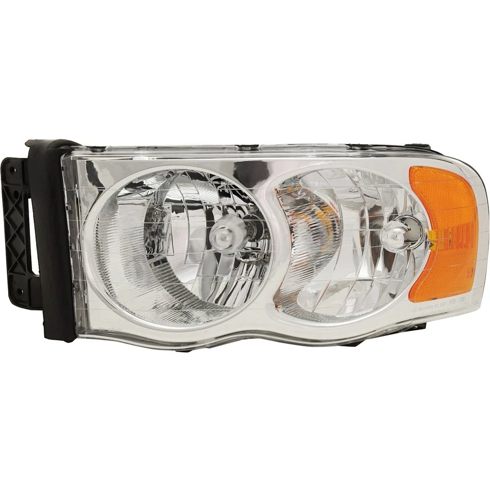 2002–2005 Dodge Ram 1500 / 2003–2005 Ram 2500 Headlight Assembly Set Left and Right Side | OEM Fit